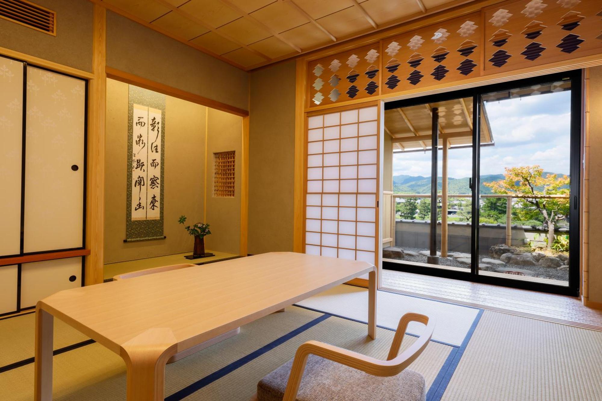 Kyoto Arashiyama Onsen Ryokan Togetsutei Екстериор снимка