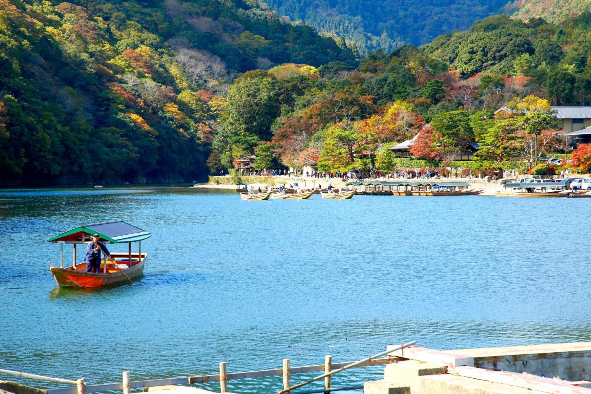 Kyoto Arashiyama Onsen Ryokan Togetsutei Екстериор снимка