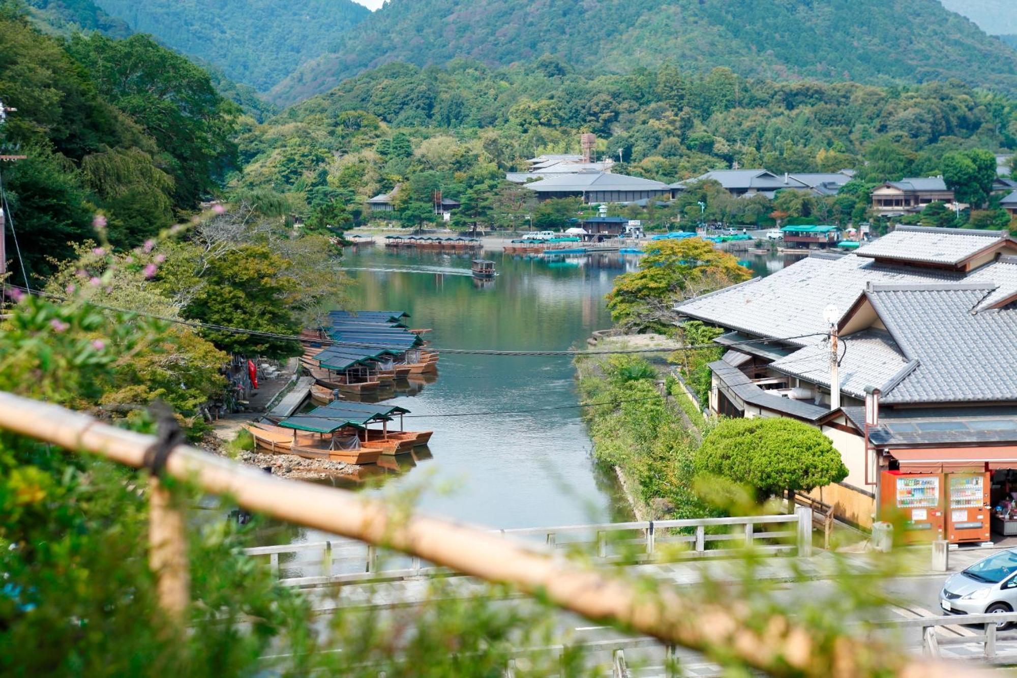 Kyoto Arashiyama Onsen Ryokan Togetsutei Екстериор снимка